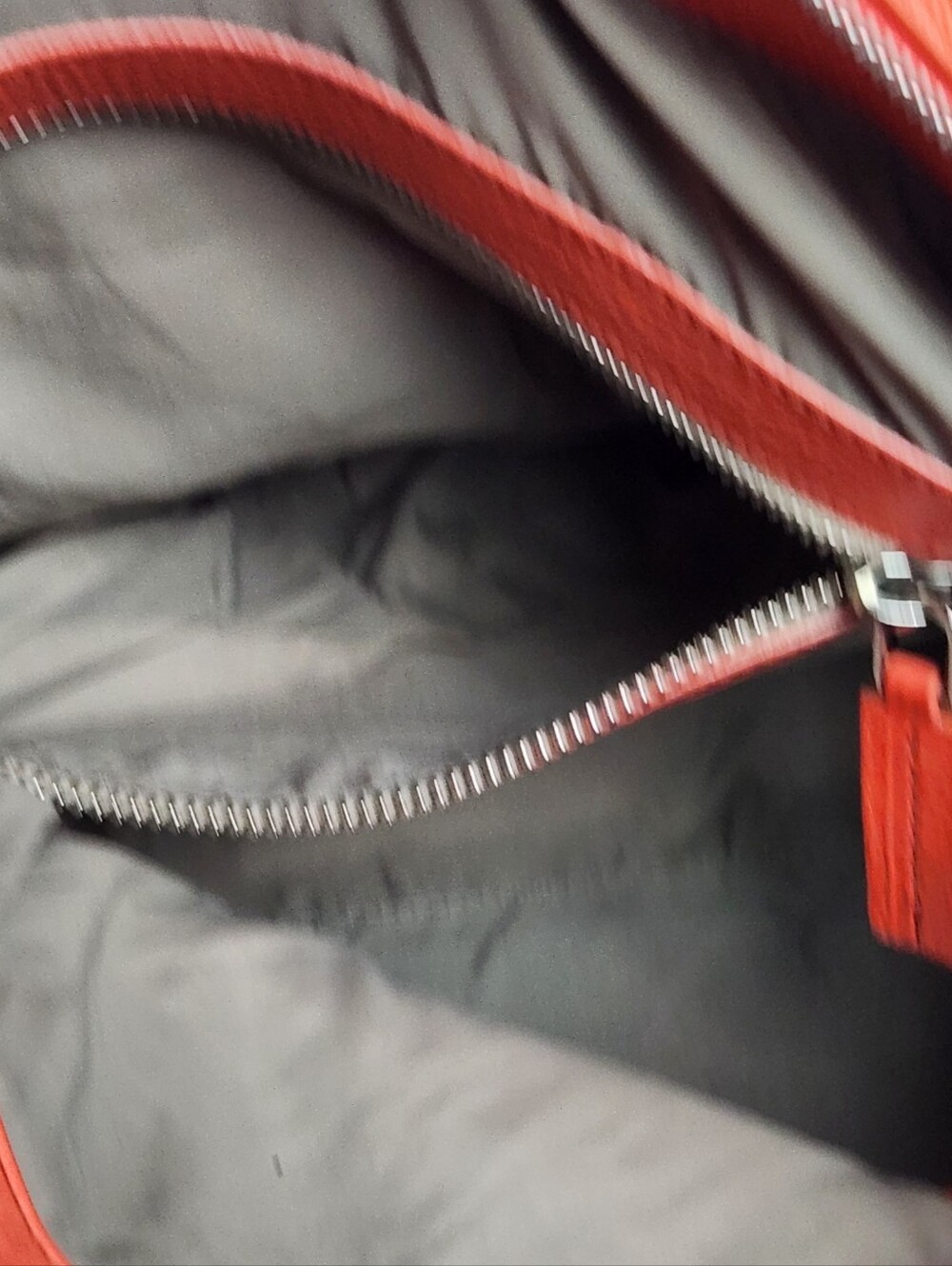 Marni Vintage Rouched Orange Leather Hobo Handbag Shoulder Bag Purse Luxury - Picture 12 of 16